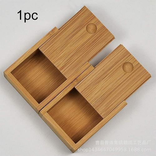 抽拉蓋竹木盒簡約小飾品包裝木盒木制品加工首飾包裝收納盒批發(fā)